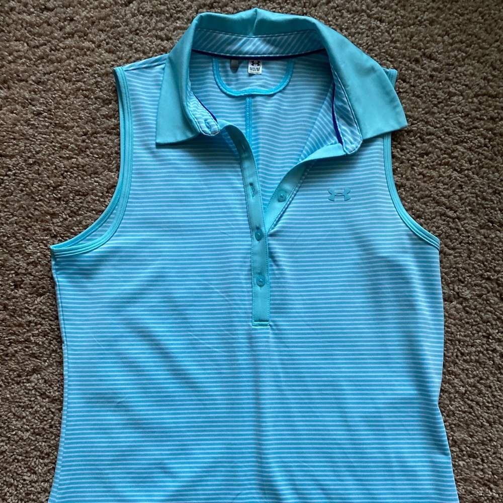 Under Armour Sleeveless Golf Polo